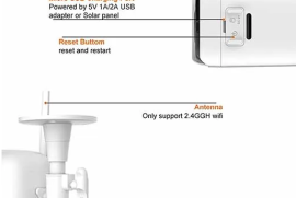 LongPlus X87 2K WIFI Security Camera