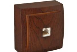 ალუბლისფერი როზეტი ტელეფონის