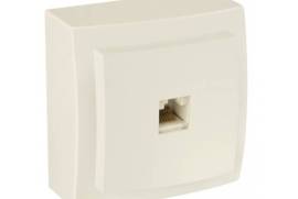 კრემისფერი როზეტი ტელეფონის