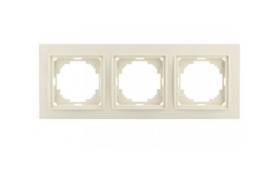 კრემისფერი ჩარჩო 3-ნი