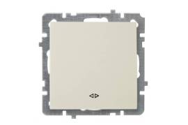 კრემისფერი ჩამრთველი “პერმუტატორი” ჩარჩოს გარეშე