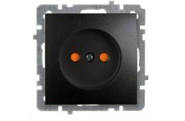 კვამლისფერი როზეტი ბავშვისთვის დამცავით ჩარჩოს 