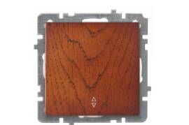 ალუბლისფერი ჩამრთველი 1-ნი რევერსული ჩარჩოს გარეშე