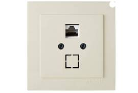 კომპიუტერის კრემისფერი როზეტი