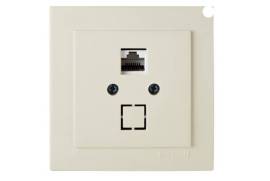 კომპიუტერის კრემისფერი როზეტი