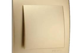 ოქროსფერი ჩამრთველი 1-ანი