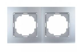 ვერცხლისფერი ჩარჩო 2-ანი