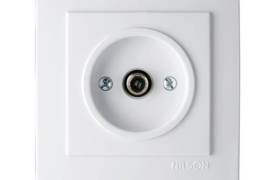 ტელევიზორის თეთრი როზეტი(სატელიტის)