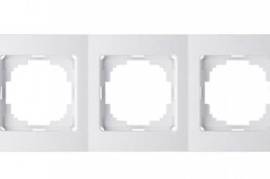 თეთრი ჰორიზონტალური ჩარჩო 3-ანი