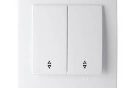 თეთრი ჩამრთველი 2-ნი რევერსული