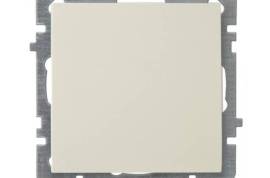 კრემისფერი ჩამრთველი ჩარჩოს გარეშე