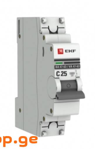 ავტ.ამომრთველი EKF 1P25A