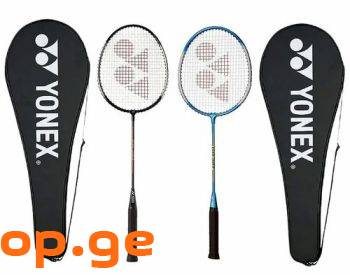 YONEX ჩოგანი ბადმინტონი კარბონის ბამბიქტონი