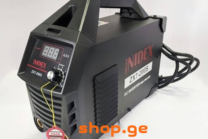შედუღების აპარატი ZX7-200S, 1 წლიანი გარანტიით