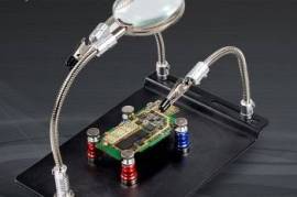 სარჩილავის დაფა ლუპა