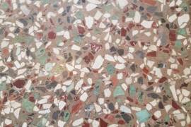 მოზაიკური იატაკის დაგება მოხვეწა 