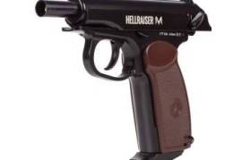 MAKAROV პნევმატური. (სროლის დროს მოძრავი ჩამკეტი).