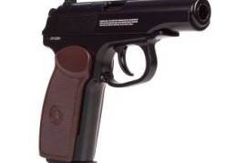 MAKAROV პნევმატური. (სროლის დროს მოძრავი ჩამკეტი).