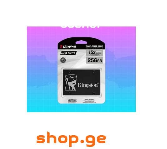 ✅ Kingston KC600 SSD 256GB