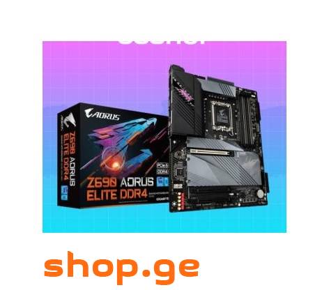 ✅ Gigabyte Aorus Elite AX Z690 LGA1700 DDR4