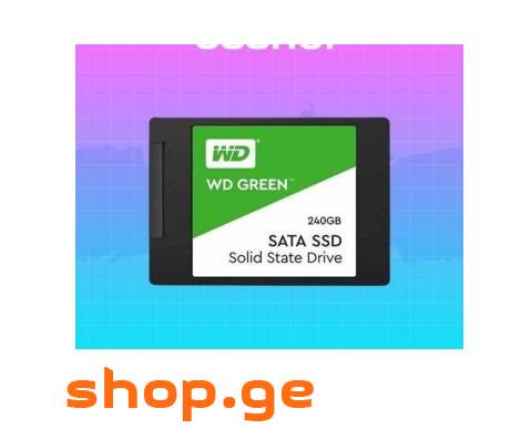 ✅ Western Digital Green 240GB SSD