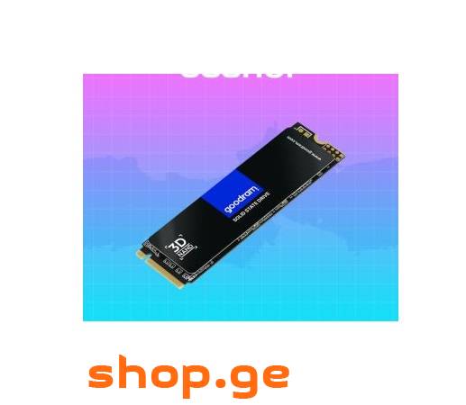 ✅ Goodram PX500 512GB M.2 NVMe SSD