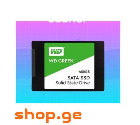 ✅ Western Digital Green 480GB SSD