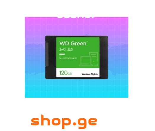 ✅ Western Digital Green 120GB SSD