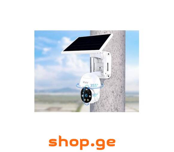 XIAOMI XIAOVV გარე PTZ 4G კამერა მზის პანელით