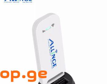 usb 4g WIFI MODEM / USE 12 v CAR CHARGER ( ფასდაკლ