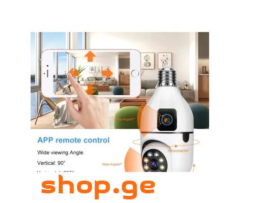 კამერა ორი კამერითdual camera / wifi camera PTZ /
