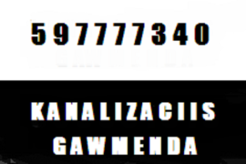SANTEQNIKI GAMOZAXEBIT-კანალიზაციის გაწმენდა