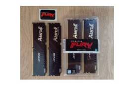 ახალი 64GB 5200Ghz (4x16GB) KINGSTON FURY