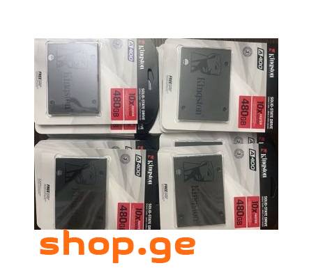 480GB KINGSTON A400 ყველაზე დაბალი ფასი