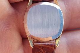 OMEGA DE VILLE 1387 GOLD PLATED QUARTZ LADIES 
