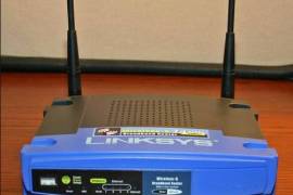 ორ-ანტენიანი Wi-Fi როუტერი Cisco Linksys WRT54GL