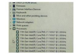 HP 17T-BY400 17.3 i7 11th/ 1tb hdd/256 GB ssd//16 