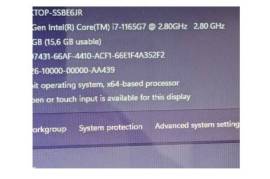HP 17T-BY400 17.3 i7 11th/ 1tb hdd/256 GB ssd//16 