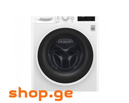 სარეცხი მანქანა LG F4J6TM0W 8 კგ / 5 კგ შრობა