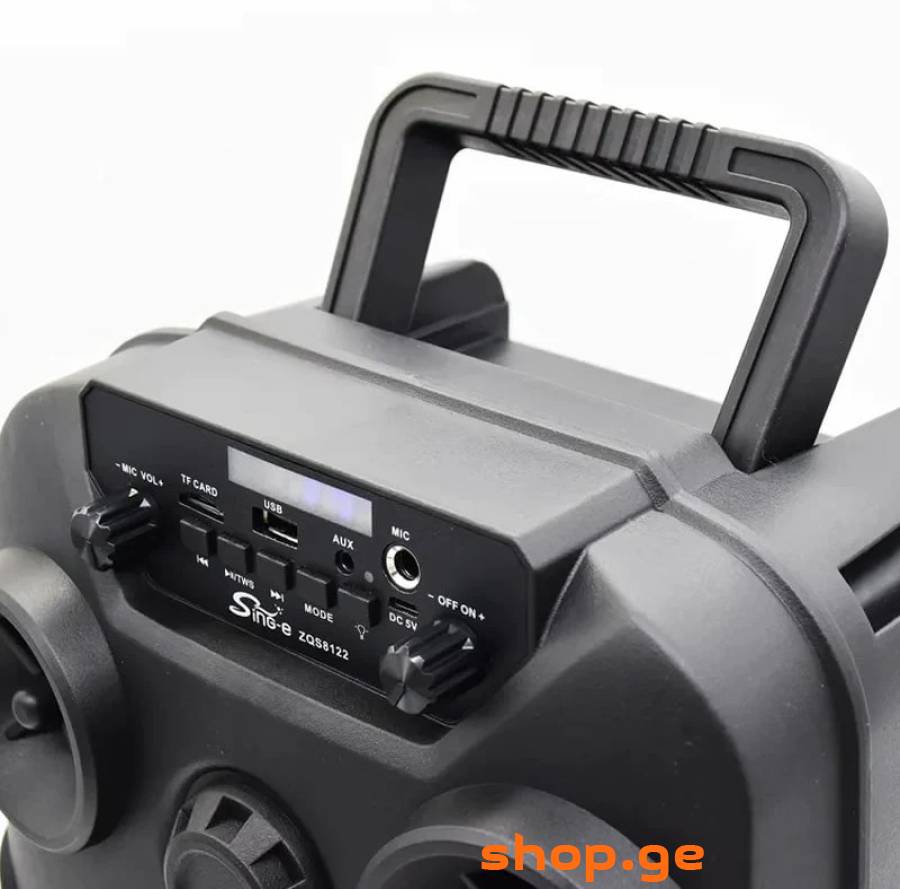 Bluetooth დინამიკი მიკროფონით და პულტით OEM ZQS812