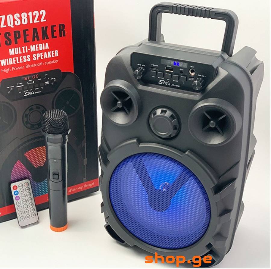 Bluetooth დინამიკი მიკროფონით