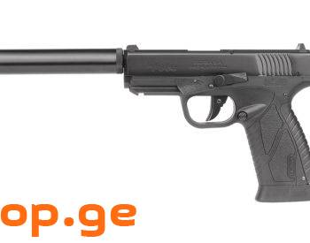 Bersa BB gun + მაყუჩი სროლისას მოძრავი ჩამკეტი.4