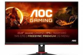 მონიტორი - Aoc 24G2ZEBK 24 FHD IPS 240Hz 1Ms G-SYN