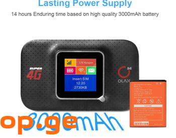 4G ROUTER მაღალსიჩქარიანი 4G MINI Wifi როუტერი