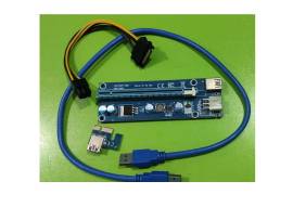 PCI-E Riser Card Adapter 60cm USB3.0 Cable