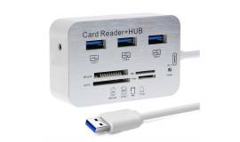 TYPE-C და USB 3.0/3.1 HUB + card reader