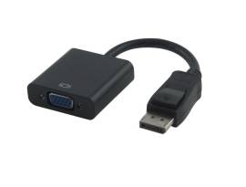 Display port to VGA და Display port to DVI adapter