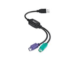PS2 to USB adapter cable for mouse and keyboard 