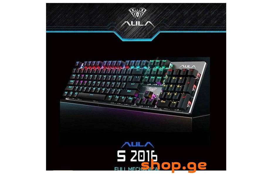 AULA S2016 , S2018 Mechanical gaming keyboard rain
