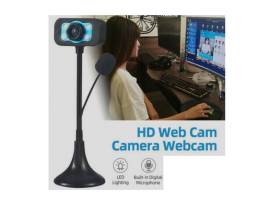 USB Web Camera with microphone LED lighting